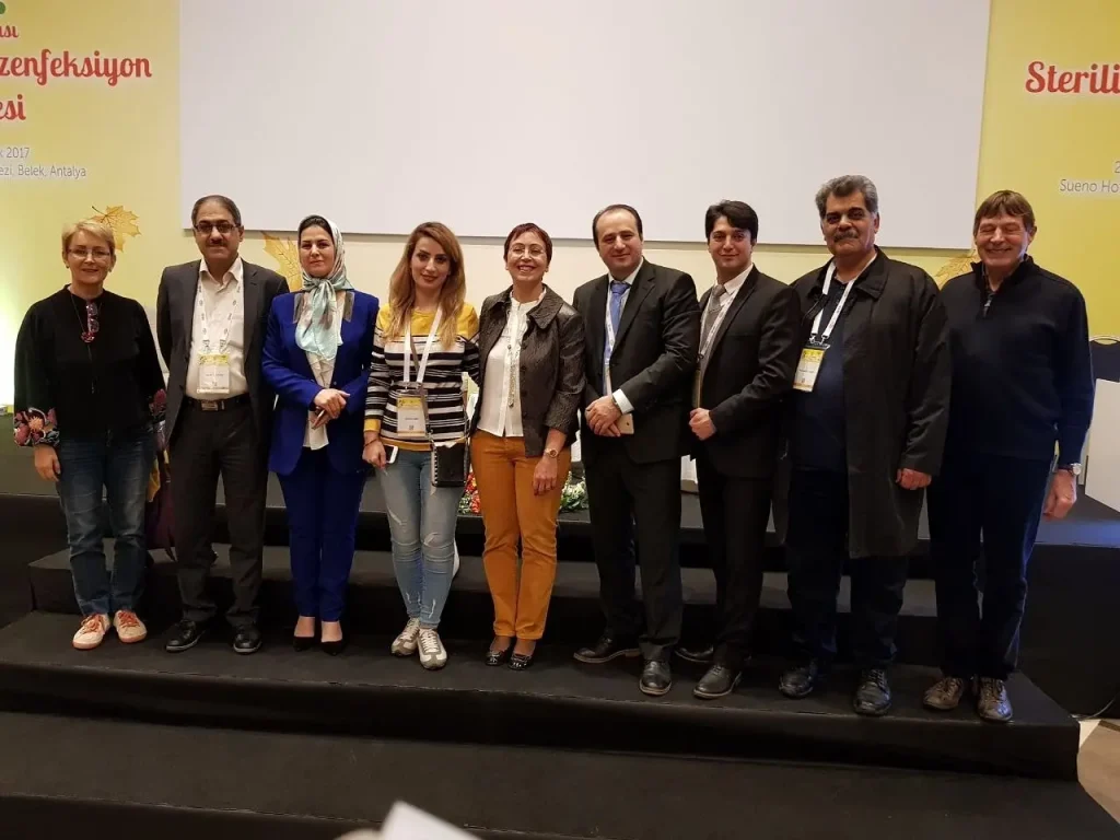 تصویر گروهی شرکت‌کنندگان دهمین کنگره بین‌المللی استریلیزاسیون و ضدعفونی DAS 2017، حمید زارع